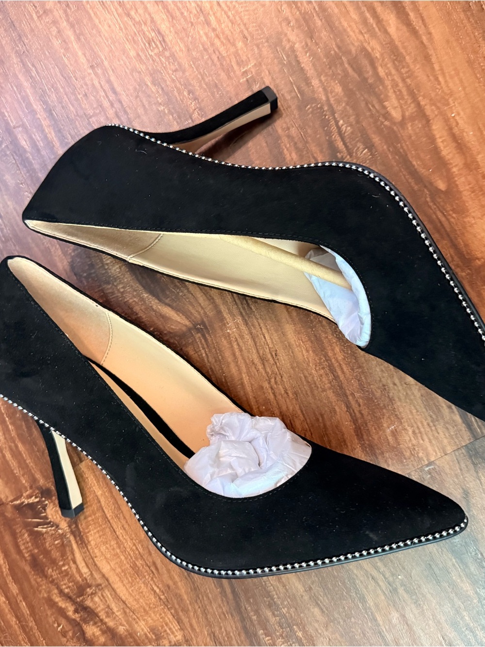 Coach Black Pointed Toe Heels